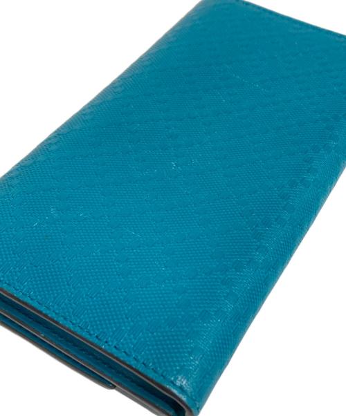 GUCCI（グッチ）GUCCI (グッチ) ディアマンテウォレット ブルーの古着・服飾アイテム