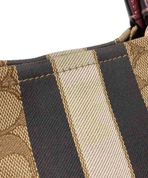 COACH（コーチ）COACH (コーチ) デンプシー2wayトートバック ブラウンの古着・服飾アイテム