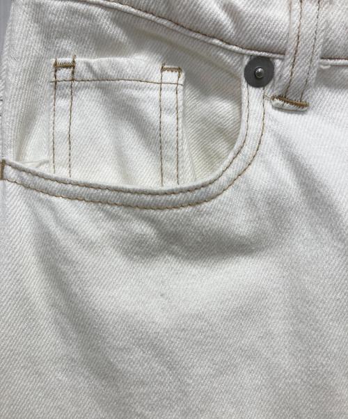Cynical（シニカル）Cynical (シニカル) デニム カーブパンツ ホワイト サイズ:02の古着・服飾アイテム