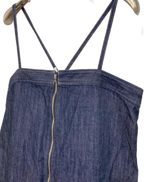 FRAMeWORK（フレームワーク）FRAMeWORK (フレームワーク) デニムオールインワン インディゴ サイズ:36の古着・服飾アイテム