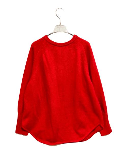 JOURNAL STANDARD（ジャーナルスタンダード）JOURNAL STANDARD (ジャーナルスタンダード) ウールミックス2WAYビッグプルオーバー レッド サイズ:Fの古着・服飾アイテム