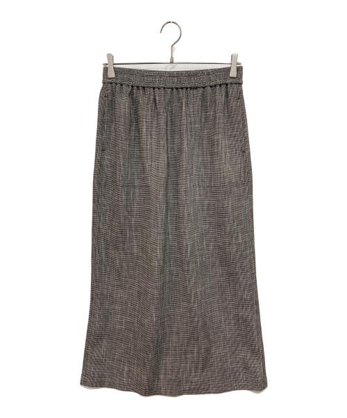 BEARDSLEY（ビアズリー）BEARDSLEY (ビアズリー) ツイードスカート グレー サイズ:Fの古着・服飾アイテム