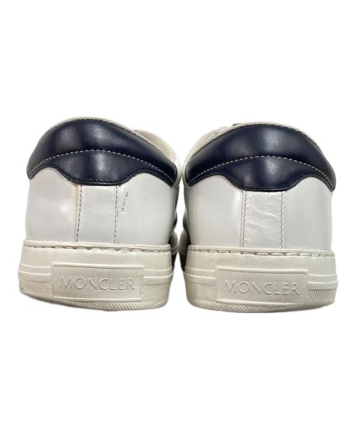 MONCLER（モンクレール）MONCLER (モンクレール) モンペリエ-ローカットスニーカー レッド×ホワイト サイズ:43の古着・服飾アイテム