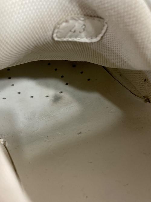 MONCLER（モンクレール）MONCLER (モンクレール) モンペリエ-ローカットスニーカー レッド×ホワイト サイズ:43の古着・服飾アイテム