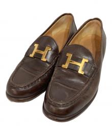 HERMES（エルメス）の古着「コンスタンスローファー」｜ブラウン