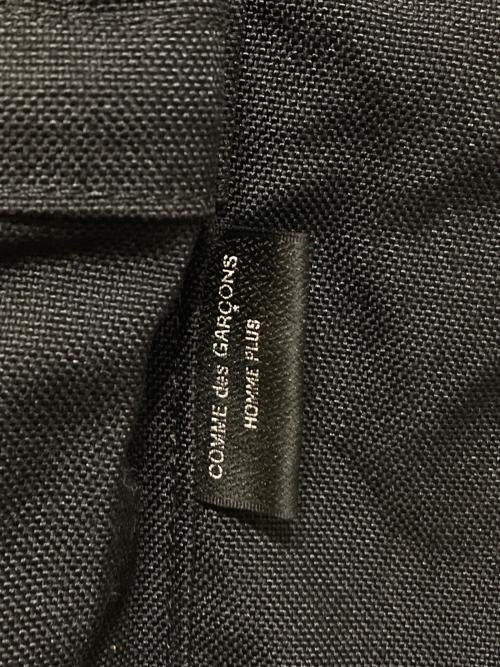 COMME des GARCONS HOMME PLUS（コムデギャルソンオムプリュス）COMME des GARCONS HOMME PLUS (コムデギャルソンオムプリュス) ナイロンバッグパック ブラックの古着・服飾アイテム