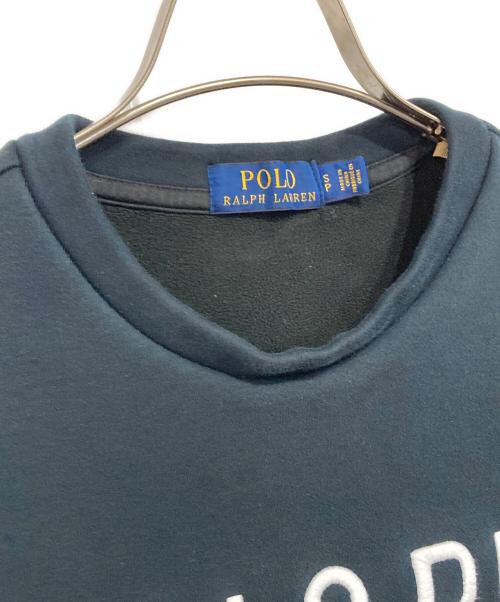 POLO RALPH LAUREN（ポロ・ラルフローレン）POLO RALPH LAUREN (ポロ・ラルフローレン) エンボスロゴプルオーバー ネイビー サイズ:Sの古着・服飾アイテム