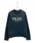 POLO RALPH LAUREN（ポロ・ラルフローレン）の古着「エンボスロゴプルオーバー」｜ネイビー