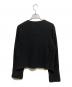 GALERIE VIE (ギャルリーヴィー) ファインブークレー クルーネックジャケット ブラック サイズ:F：11000円