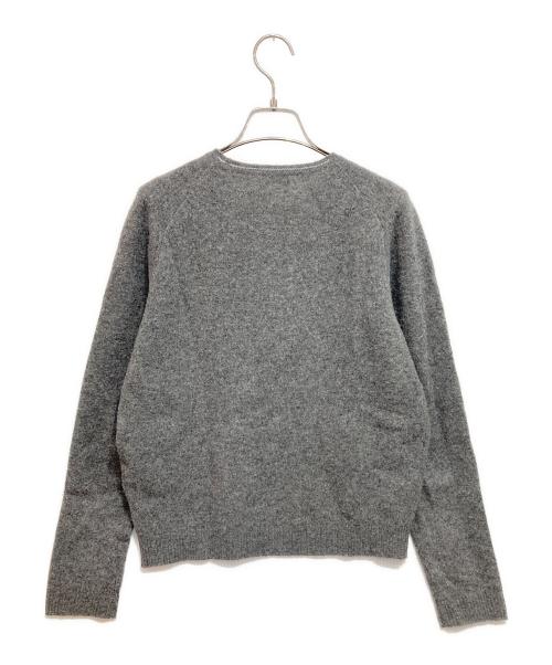 BALLSEY（ボールジィ）BALLSEY (ボールジィ) ウルトラファインウール クルーネックプルオーバー グレー サイズ:Sの古着・服飾アイテム