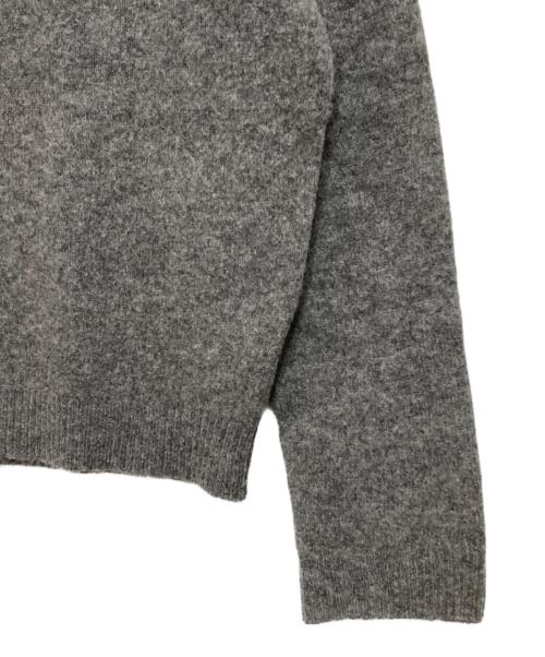 BALLSEY（ボールジィ）BALLSEY (ボールジィ) ウルトラファインウール クルーネックプルオーバー グレー サイズ:Sの古着・服飾アイテム