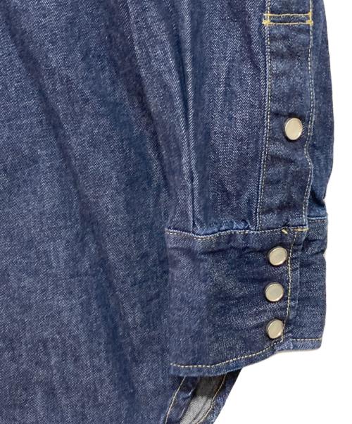 LEVI STRAUSS（リーヴァイ・ストラウス）LEVI STRAUSS (リーヴァイ・ストラウス) デニムウエスタンシャツ インディゴ サイズ:40(L)の古着・服飾アイテム