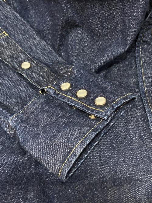 LEVI STRAUSS（リーヴァイ・ストラウス）LEVI STRAUSS (リーヴァイ・ストラウス) デニムウエスタンシャツ インディゴ サイズ:40(L)の古着・服飾アイテム