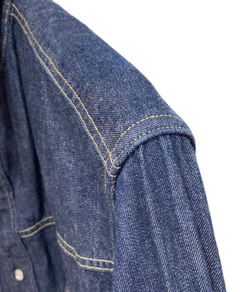 LEVI STRAUSS（リーヴァイ・ストラウス）LEVI STRAUSS (リーヴァイ・ストラウス) デニムウエスタンシャツ インディゴ サイズ:40(L)の古着・服飾アイテム
