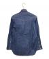 LEVI STRAUSS (リーヴァイ・ストラウス) デニムウエスタンシャツ インディゴ サイズ:40(L)：8000円