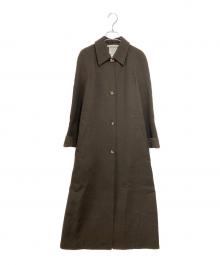 CELINE（セリーヌ）の古着「ウールカシミヤラグランコート」｜ブラウン