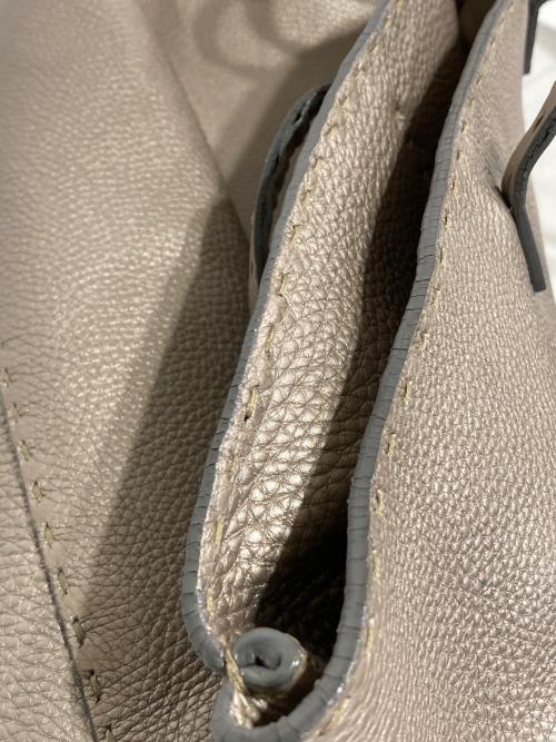 FENDI（フェンディ）FENDI (フェンディ) セレリア ステッチ トートバッグ ブラウンの古着・服飾アイテム