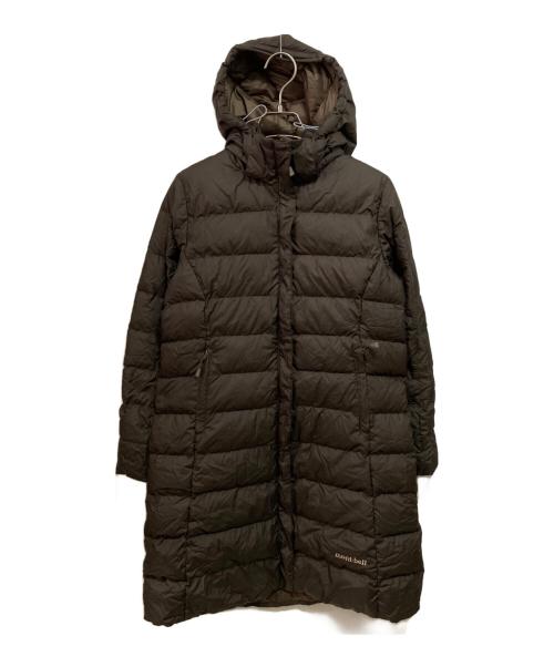 mont-bell（モンベル）mont-bell (モンベル) トラベルダウンロングコート ブラウン サイズ:Sの古着・服飾アイテム
