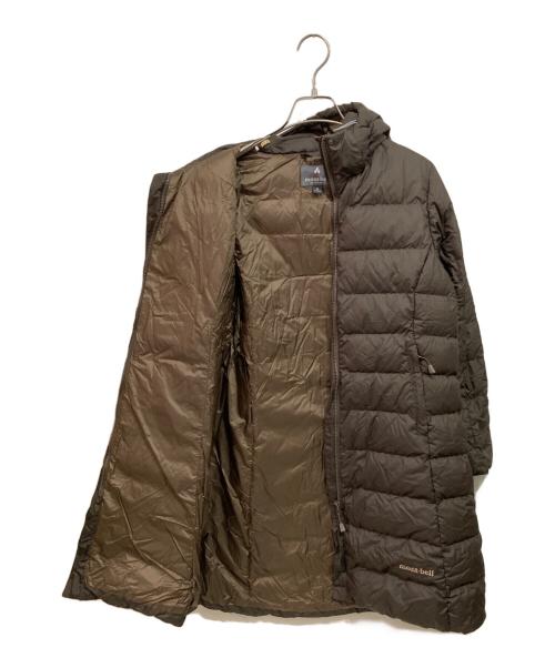 mont-bell（モンベル）mont-bell (モンベル) トラベルダウンロングコート ブラウン サイズ:Sの古着・服飾アイテム