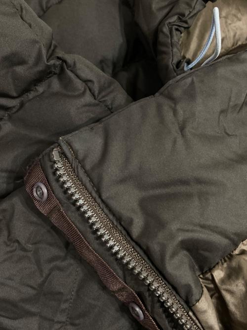 mont-bell（モンベル）mont-bell (モンベル) トラベルダウンロングコート ブラウン サイズ:Sの古着・服飾アイテム