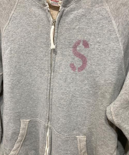 WAREHOUSE（ウエアハウス）WAREHOUSE (ウエアハウス) Sロゴパーカー ライトグレー サイズ:44の古着・服飾アイテム