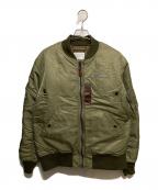 waiperワイパー）の古着「B-15B MOD フライトジャケット」｜オリーブ