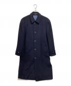 MARGARET HOWELLマーガレットハウエル）の古着「ウールロングコート」｜ネイビー