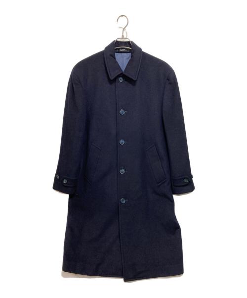 MARGARET HOWELL（マーガレットハウエル）MARGARET HOWELL (マーガレットハウエル) ウールロングコート ネイビー サイズ:Ｍの古着・服飾アイテム