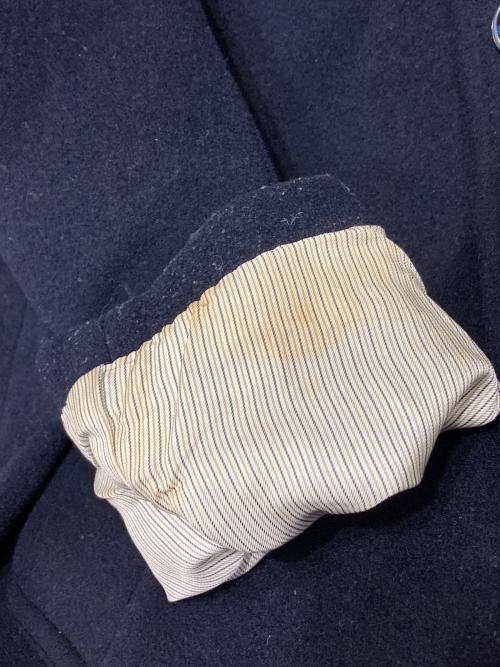 MARGARET HOWELL（マーガレットハウエル）MARGARET HOWELL (マーガレットハウエル) ウールロングコート ネイビー サイズ:Ｍの古着・服飾アイテム