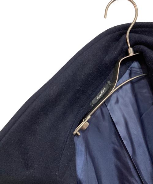 MARGARET HOWELL（マーガレットハウエル）MARGARET HOWELL (マーガレットハウエル) ウールロングコート ネイビー サイズ:Ｍの古着・服飾アイテム