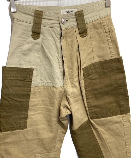 ISABEL MARANT ETOILE（イザベルマランエトワール）ISABEL MARANT ETOILE (イザベルマランエトワール) KEYEGA TROUSERS ベージュ サイズ:34の古着・服飾アイテム