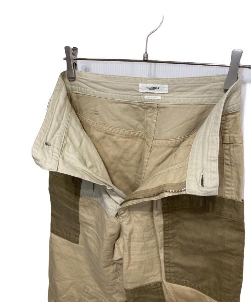 ISABEL MARANT ETOILE（イザベルマランエトワール）ISABEL MARANT ETOILE (イザベルマランエトワール) KEYEGA TROUSERS ベージュ サイズ:34の古着・服飾アイテム