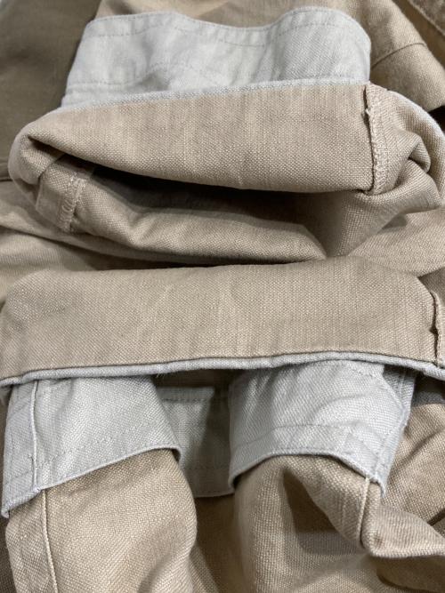 ISABEL MARANT ETOILE（イザベルマランエトワール）ISABEL MARANT ETOILE (イザベルマランエトワール) KEYEGA TROUSERS ベージュ サイズ:34の古着・服飾アイテム