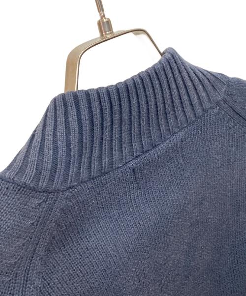 FRED PERRY（フレッドペリー）FRED PERRY (フレッドペリー) ニットトラックジャケット ネイビー×ブルー サイズ:Ｍの古着・服飾アイテム