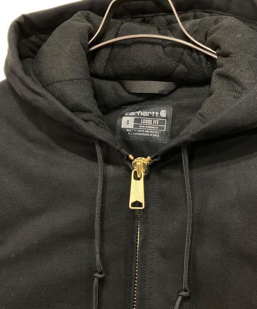 CarHartt（カーハート）CarHartt (カーハート) DUCK QUILTED FLANNEL ブラック サイズ:Ｓの古着・服飾アイテム