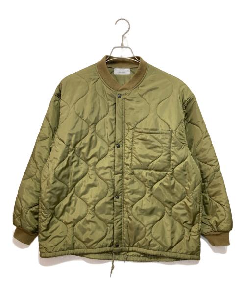 GOLDEN MILLES（ゴールデンマイルズ）GOLDEN MILLES (ゴールデンマイルズ) キルティングジャケット オリーブ サイズ:LARGE-REGULARの古着・服飾アイテム