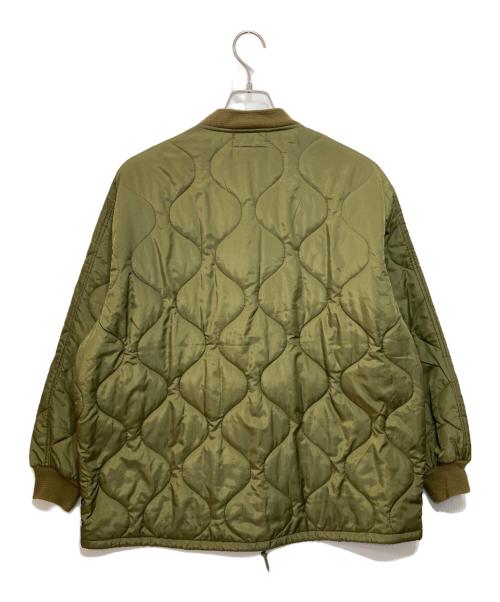 GOLDEN MILLES（ゴールデンマイルズ）GOLDEN MILLES (ゴールデンマイルズ) キルティングジャケット オリーブ サイズ:LARGE-REGULARの古着・服飾アイテム