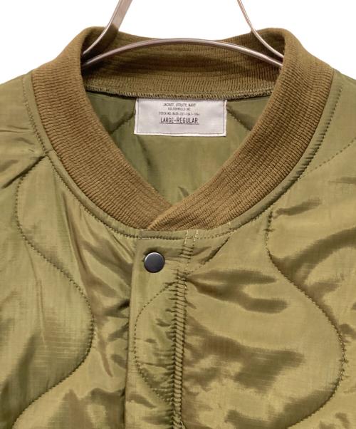 GOLDEN MILLES（ゴールデンマイルズ）GOLDEN MILLES (ゴールデンマイルズ) キルティングジャケット オリーブ サイズ:LARGE-REGULARの古着・服飾アイテム