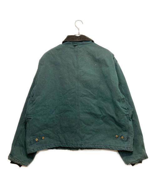 CarHartt（カーハート）CarHartt (カーハート) トラディショナルジャケット グレー×グリーン サイズ:3XLの古着・服飾アイテム