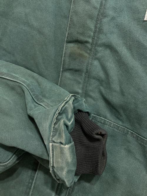 CarHartt（カーハート）CarHartt (カーハート) トラディショナルジャケット グレー×グリーン サイズ:3XLの古着・服飾アイテム