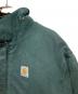 中古・古着 CarHartt (カーハート) トラディショナルジャケット グレー×グリーン サイズ:3XL：35000円