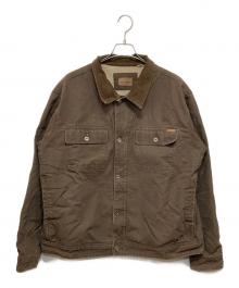 WOOLRICH（ウールリッチ）の古着「裏ボアデニムジャケット」｜ブラウン