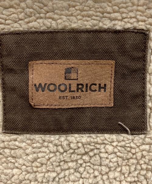 WOOLRICH（ウールリッチ）WOOLRICH (ウールリッチ) 裏ボアデニムジャケット ブラウン サイズ:XXLの古着・服飾アイテム