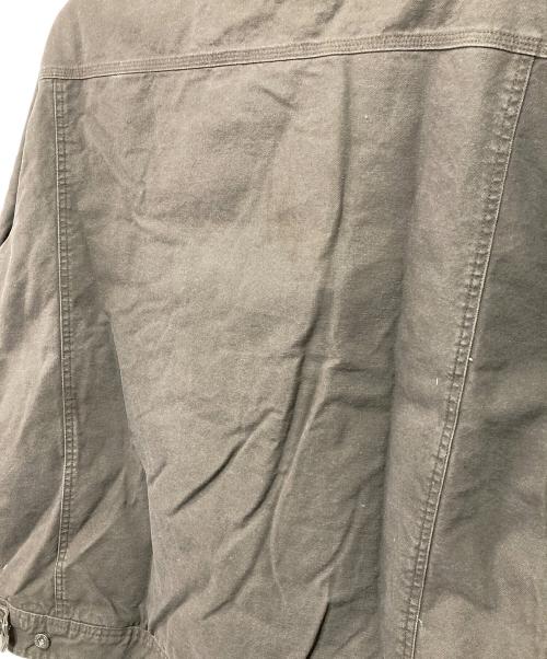 WOOLRICH（ウールリッチ）WOOLRICH (ウールリッチ) 裏ボアデニムジャケット ブラウン サイズ:XXLの古着・服飾アイテム