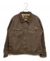 WOOLRICH（ウールリッチ）の古着「裏ボアデニムジャケット」｜ブラウン