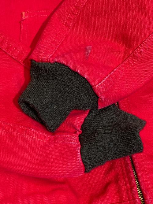 CarHartt（カーハート）CarHartt (カーハート) アクティブジャケット レッド サイズ:XLの古着・服飾アイテム