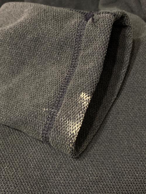 CarHartt（カーハート）CarHartt (カーハート) Half-Zip Sweater Fleece ブラック×オリーブ サイズ:Lの古着・服飾アイテム