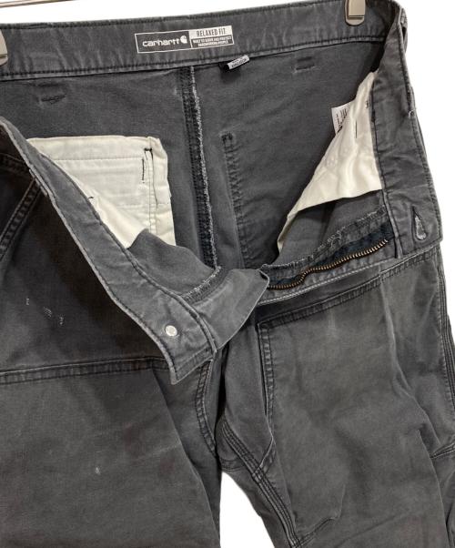 CarHartt（カーハート）CarHartt (カーハート) ダブルニーペインターパンツ ブラック サイズ:34×32の古着・服飾アイテム
