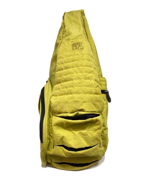 healthy back bag（ヘルシーバックバッグ）healthy back bag (ヘルシーバックバッグ) ショルダーバッグ イエロー×ブラックの古着・服飾アイテム