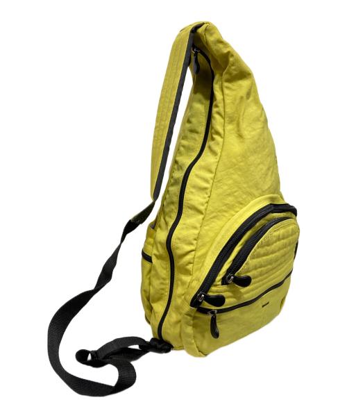 healthy back bag（ヘルシーバックバッグ）healthy back bag (ヘルシーバックバッグ) ショルダーバッグ イエロー×ブラックの古着・服飾アイテム